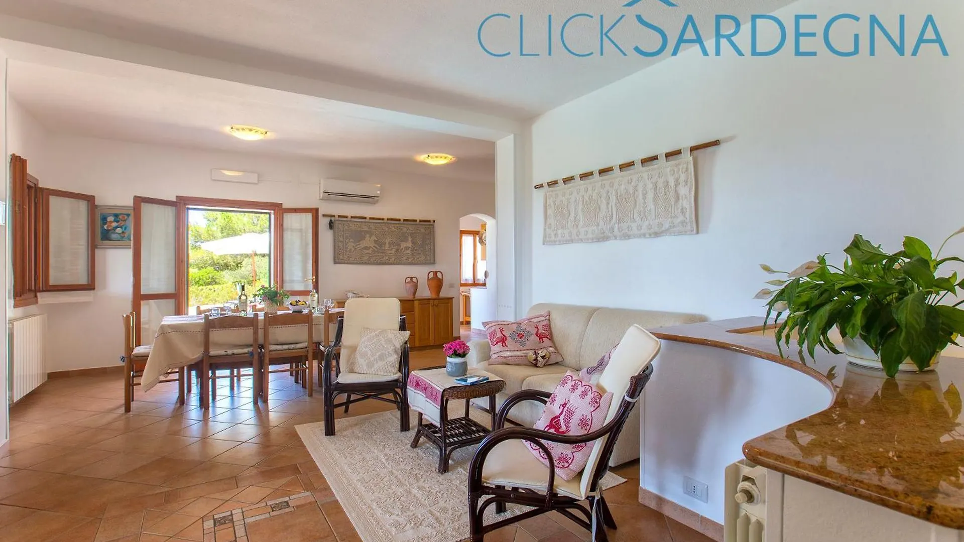 Alghero Villa Barranch con piscina vista mare per 6 persone