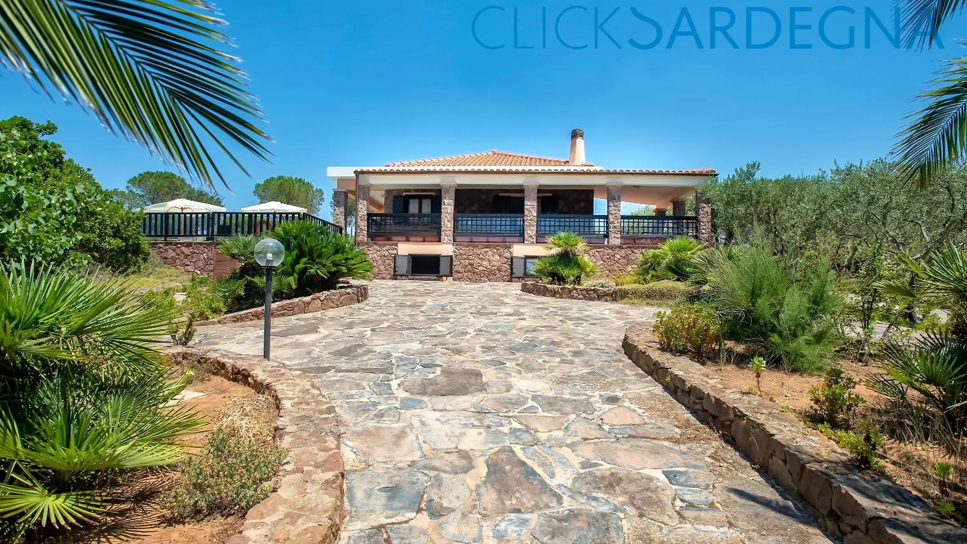 Alghero Villa Barranch con piscina vista mare per 6 persone Italia