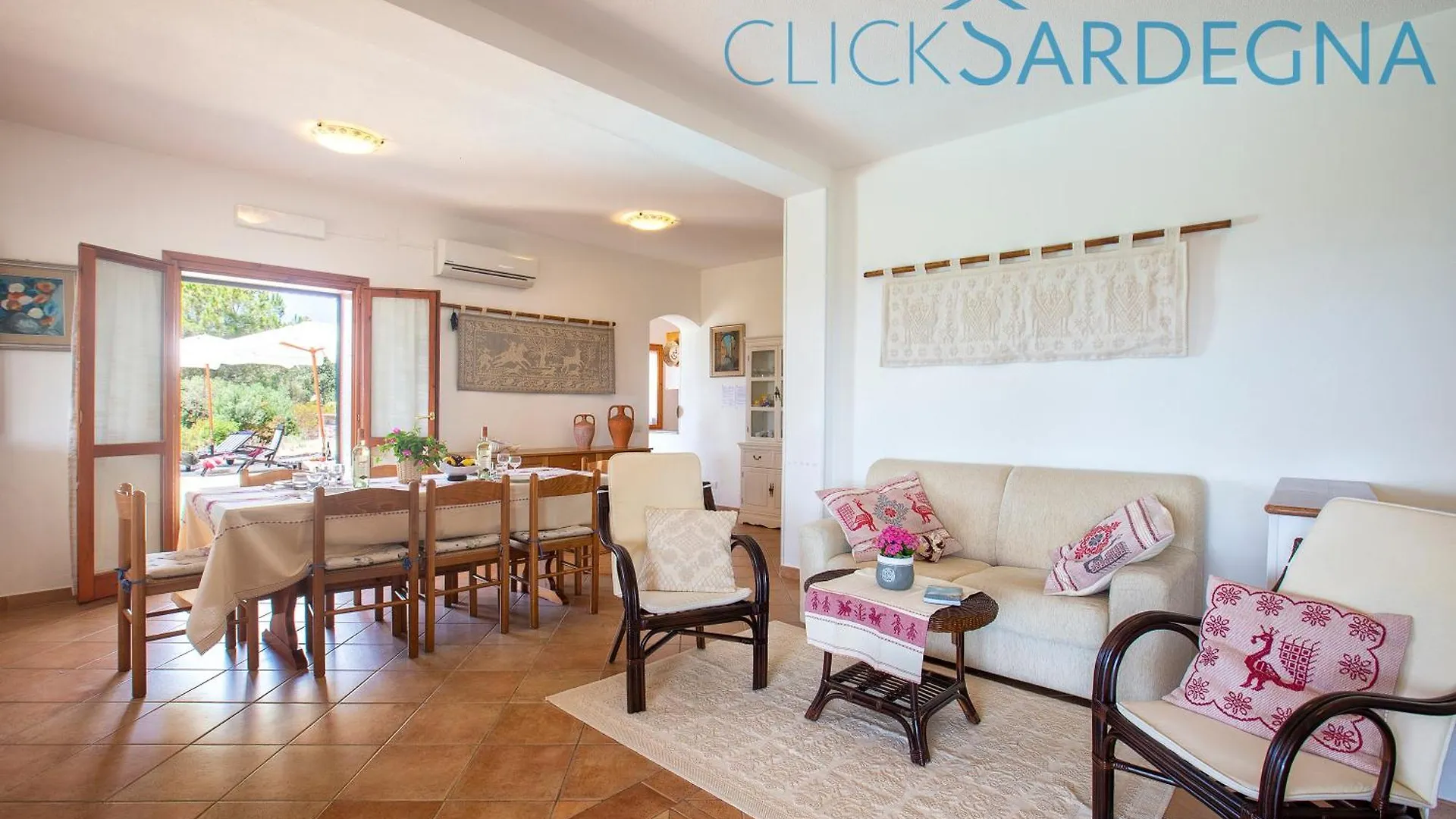 Alghero Villa Barranch con piscina vista mare per 6 persone 0*,  Italia