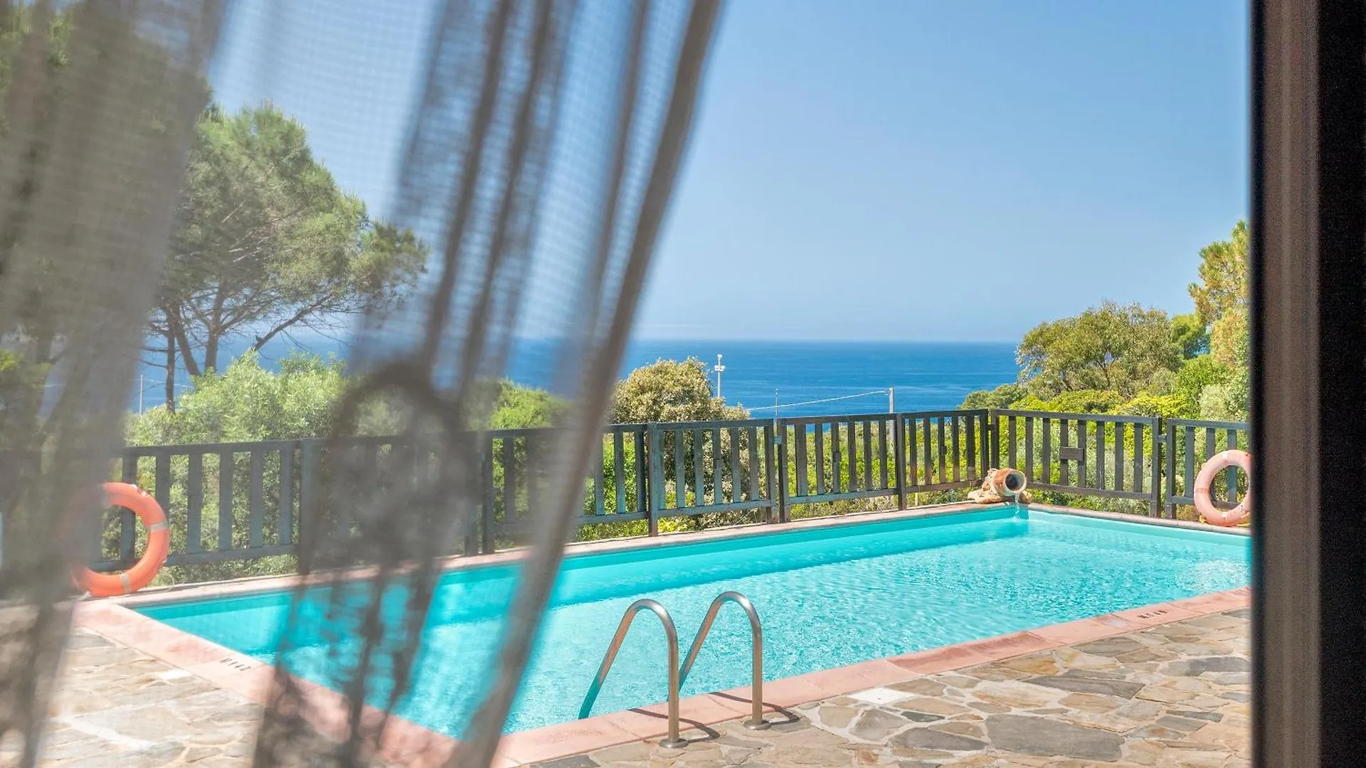 Alghero Villa Barranch con piscina vista mare per 6 persone Italia