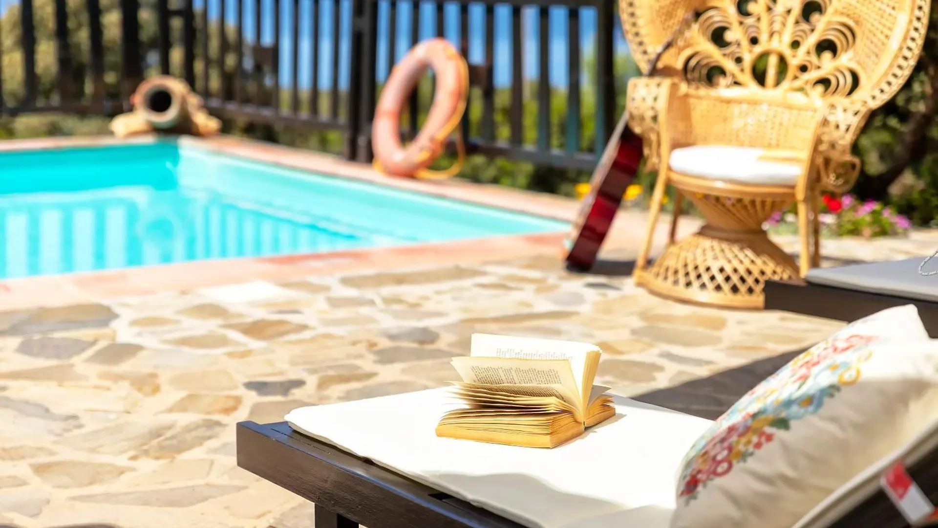 Alghero Villa Barranch con piscina vista mare per 6 persone