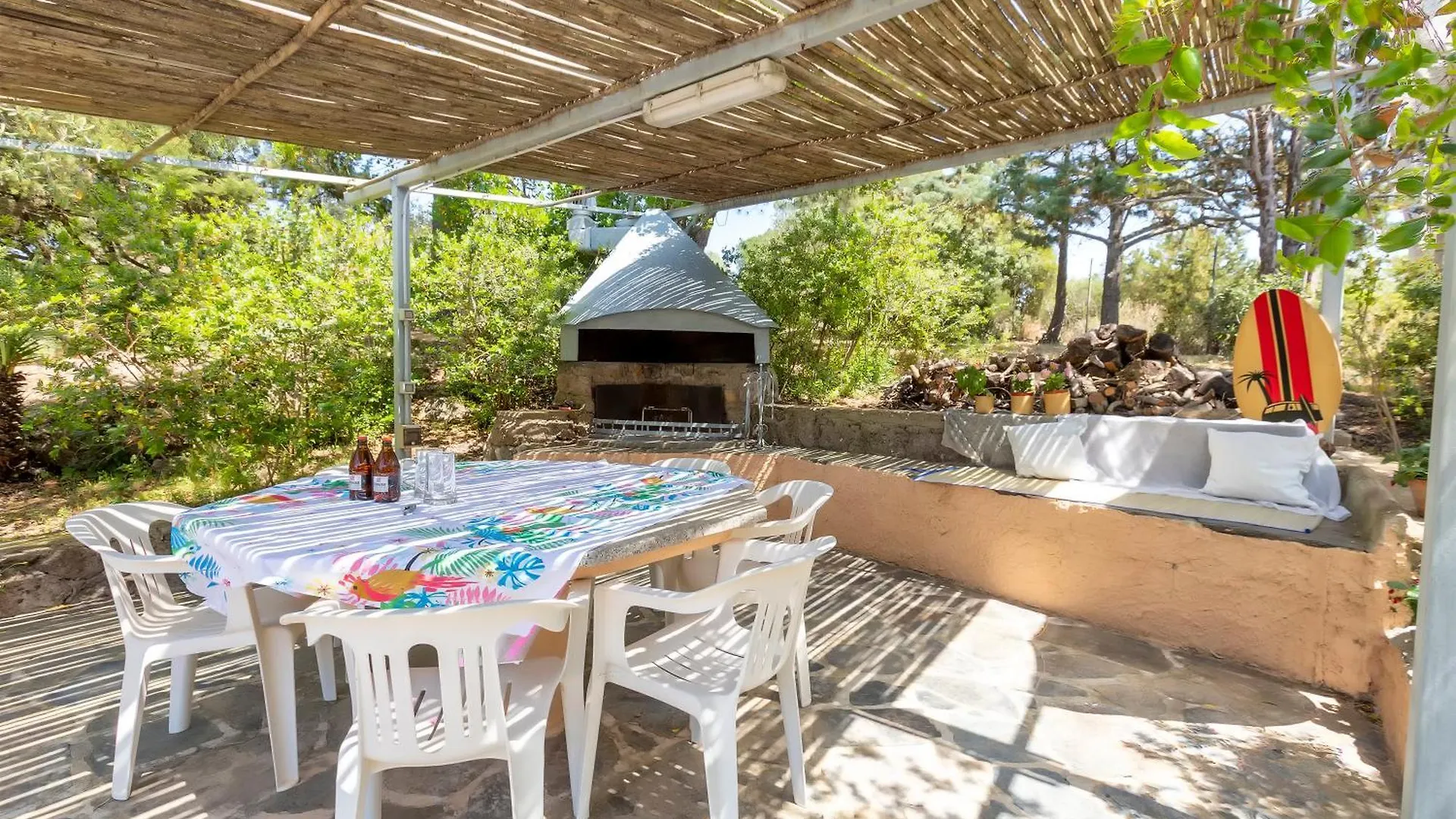 Alghero Villa Barranch con piscina vista mare per 6 persone Italia