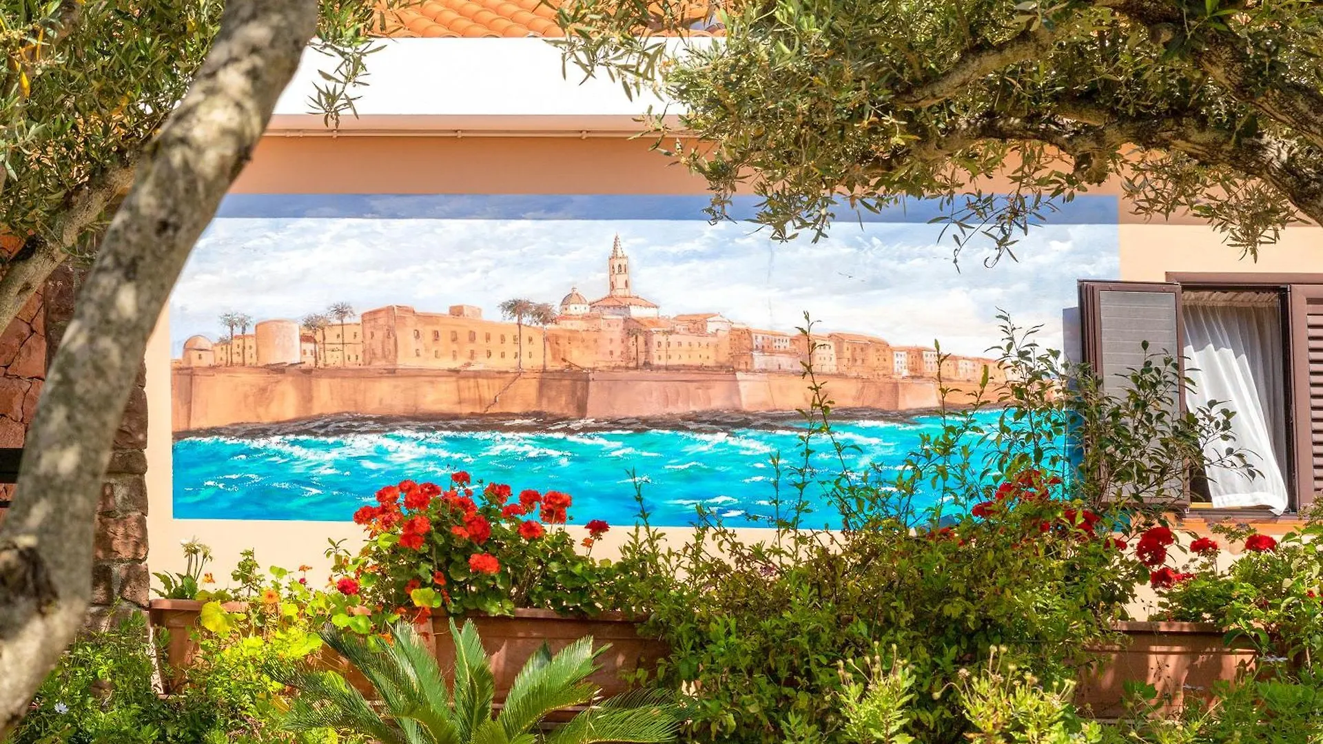 Alghero Villa Barranch con piscina vista mare per 6 persone