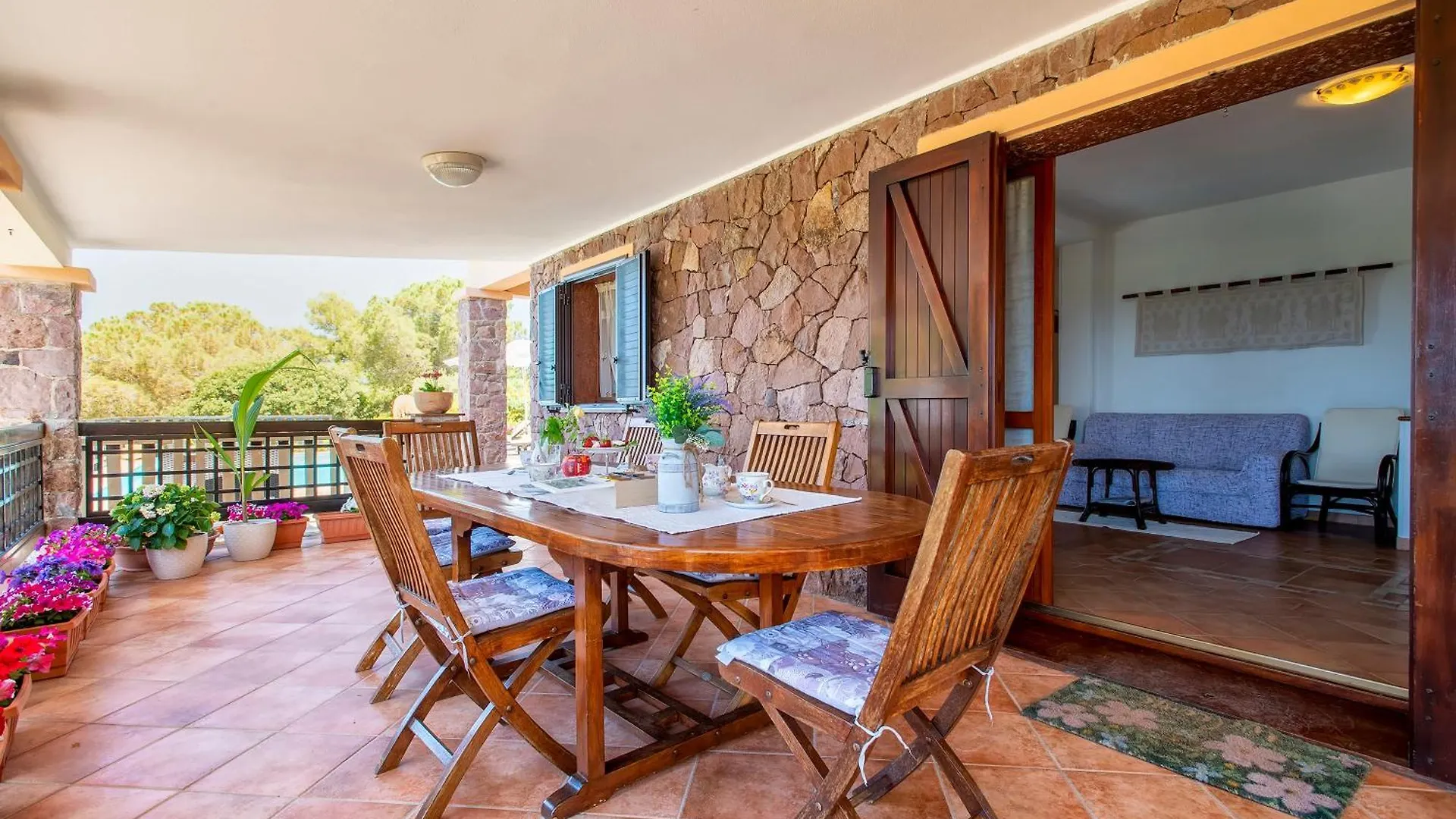 Alghero Villa Barranch con piscina vista mare per 6 persone Italia