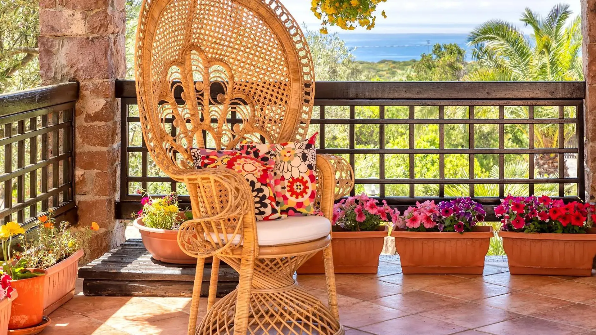 Alghero Villa Barranch con piscina vista mare per 6 persone