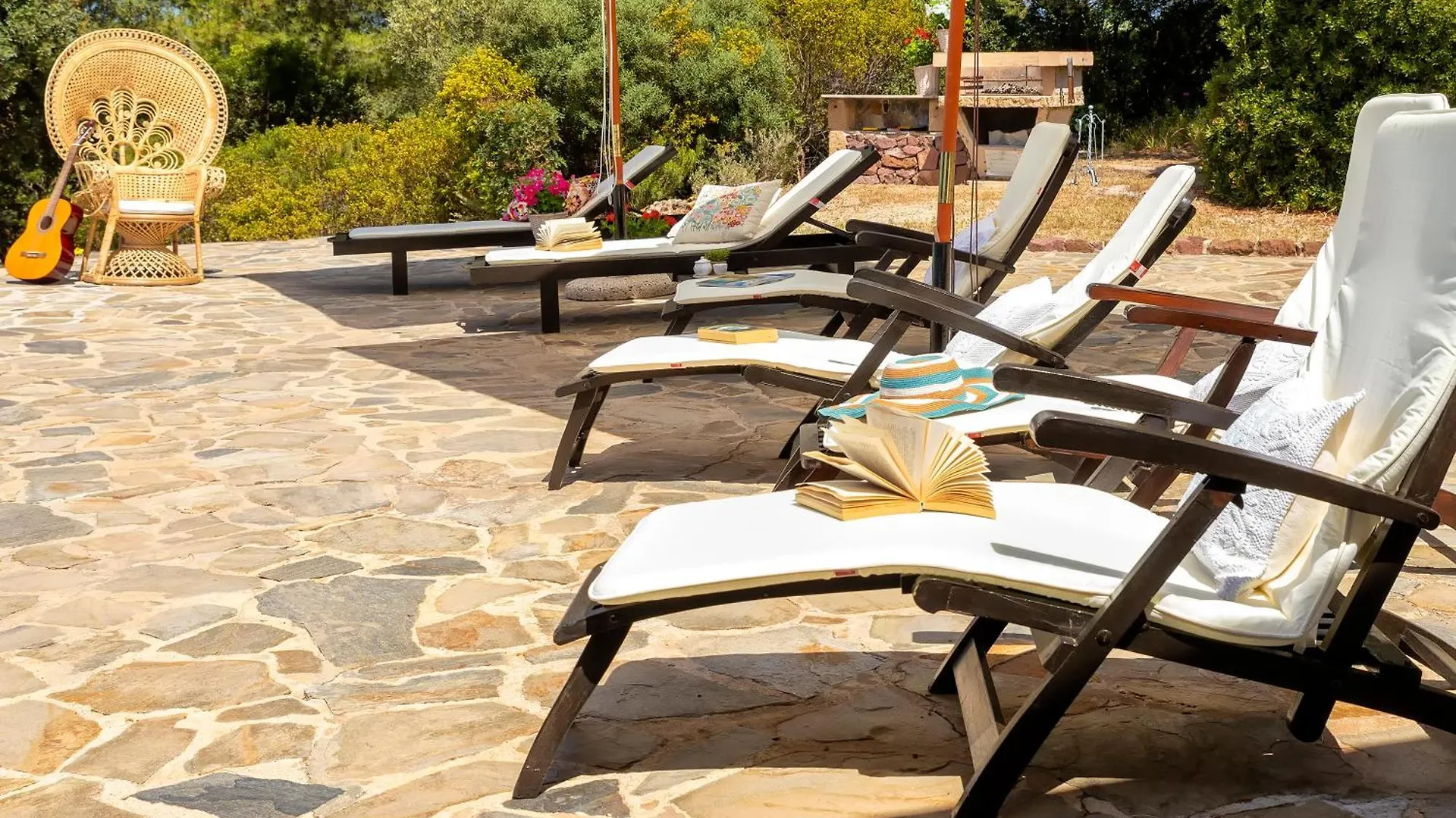 Alghero Villa Barranch con piscina vista mare per 6 persone