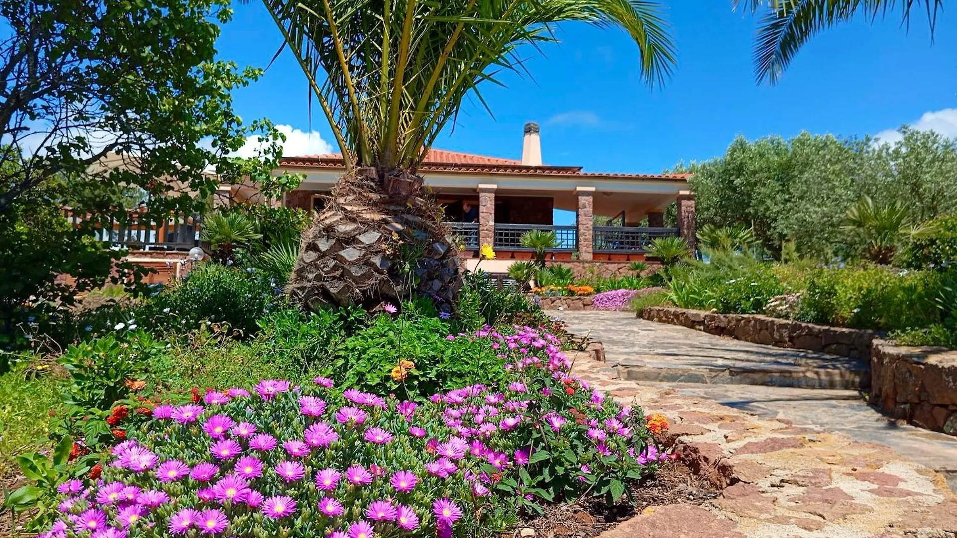 Alghero Villa Barranch con piscina vista mare per 6 persone